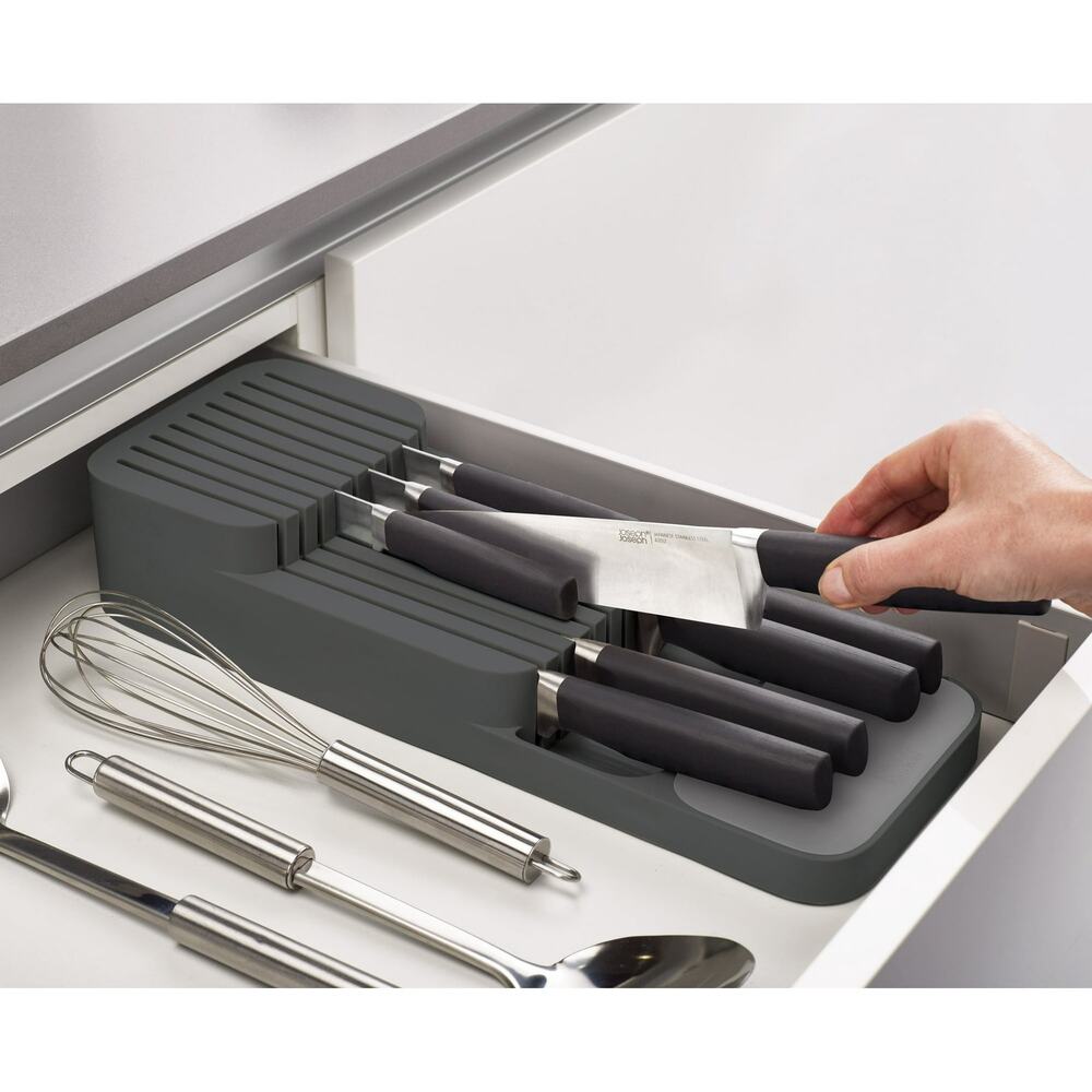 Joseph Joseph Duo In-drawer Kitchen Knife Organizer - Picture 4 of 5